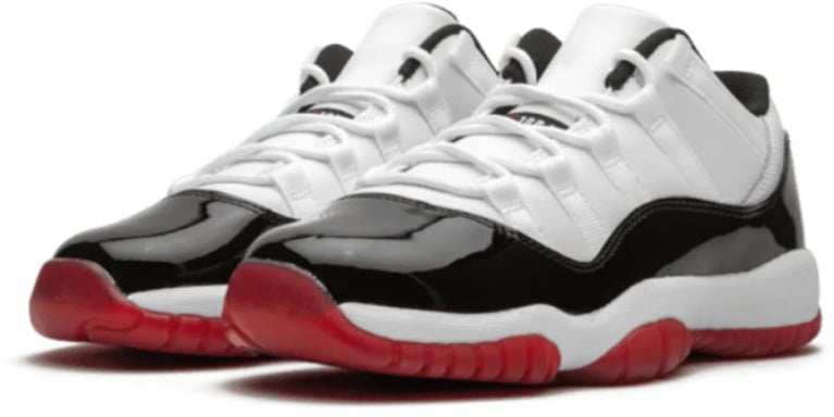 Nike Air Jordan 11 Retro Low Concord Bred Zwart