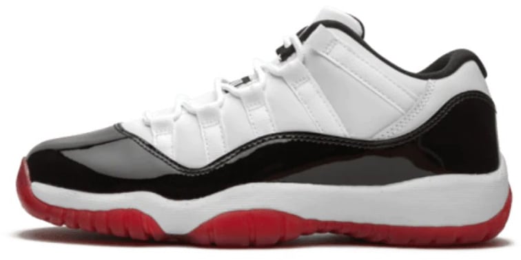 Nike Air Jordan 11 Retro Low Concord Bred Zwart