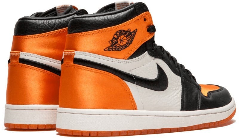 Nike Air Jordan 1 Retro High Satin Shattered Backboard Zwart