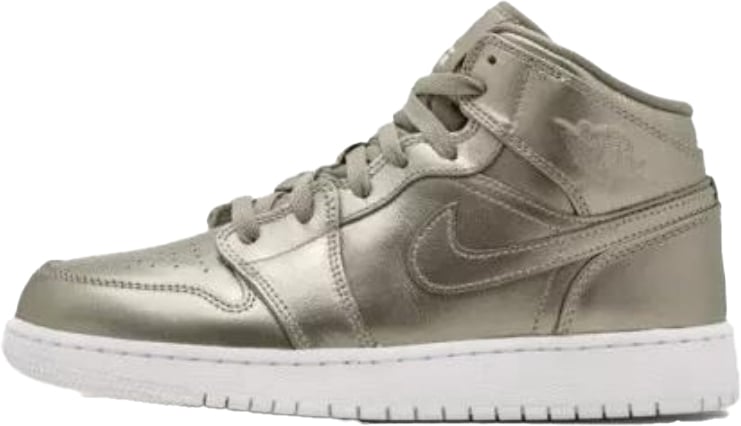Nike Air Jordan 1 Mid Sepia Stone Geel