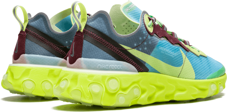 Nike Nike React Element 87 Undercover Lakeside Blauw