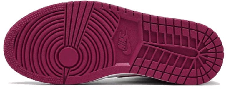 Nike Air Jordan 1 Mid Magenta Zwart