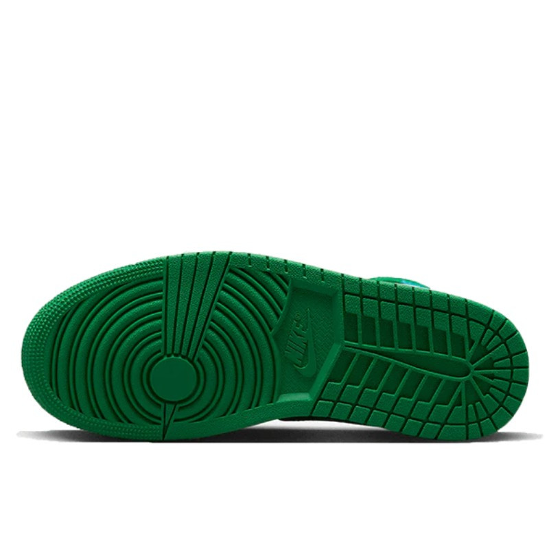 Nike Air Jordan 1 Mid Lucky Green Aquatone Zwart