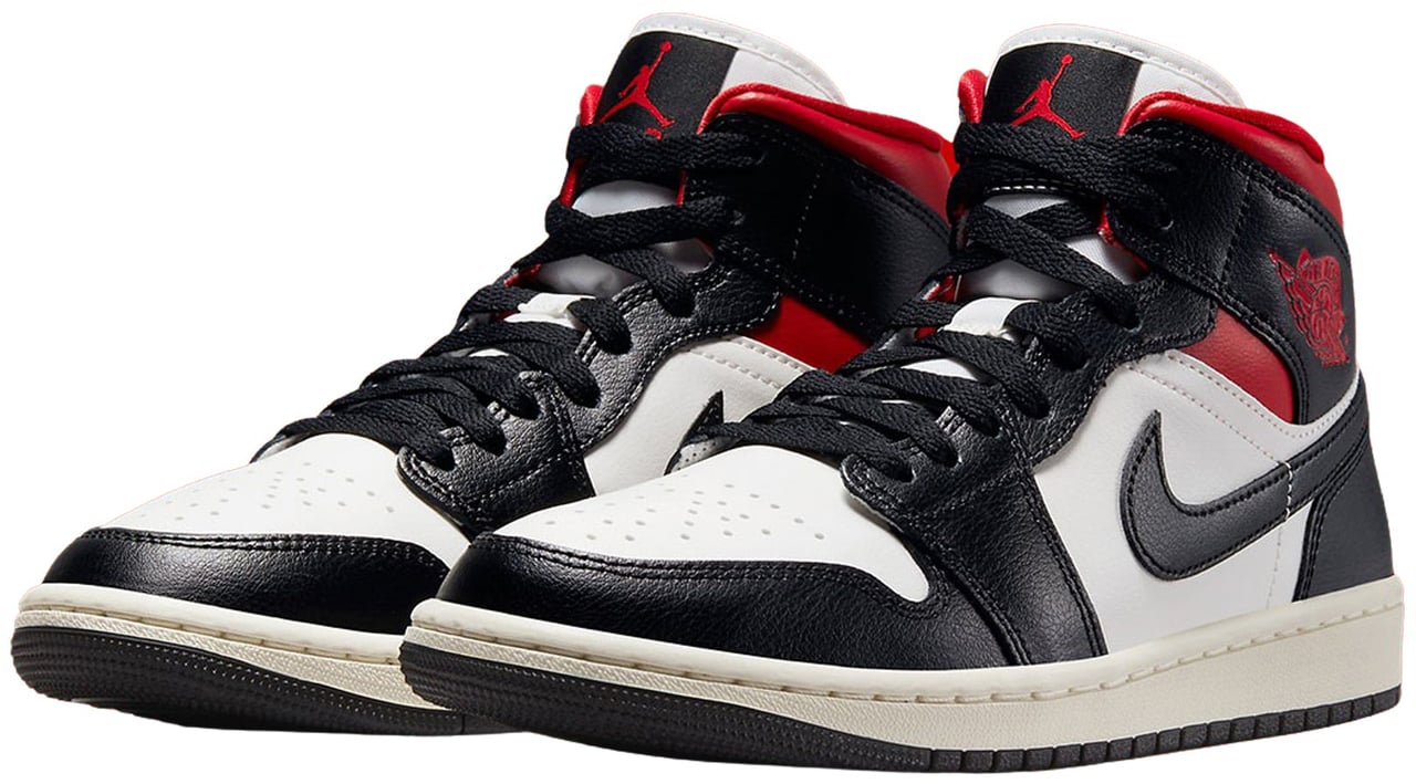 Nike Air Jordan 1 Mid Gym Red Panda (W) Divers