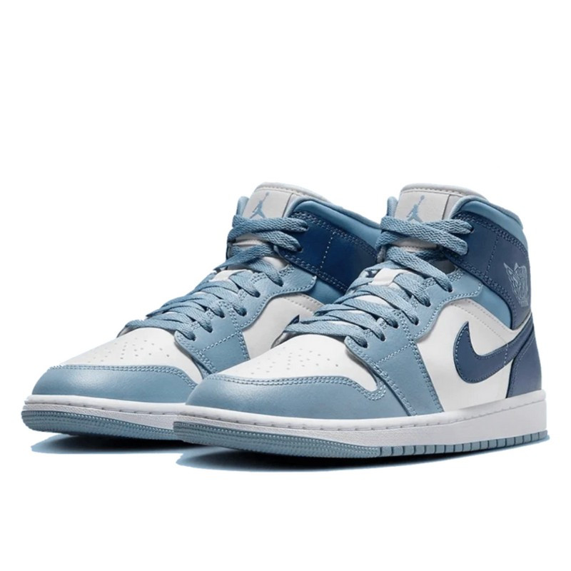 Nike Air Jordan 1 Mid Blue Blauw