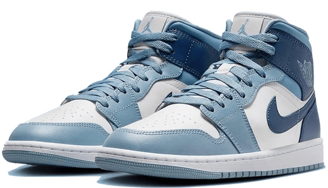 Nike Air Jordan 1 Mid Diffused Blue (W) Divers