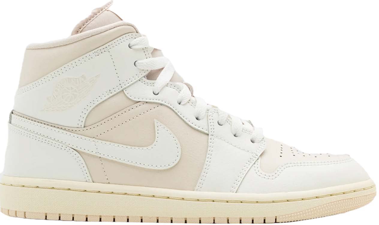Nike Air Jordan 1 Mid Schoen Legend Light Brown (wmns) Blauw