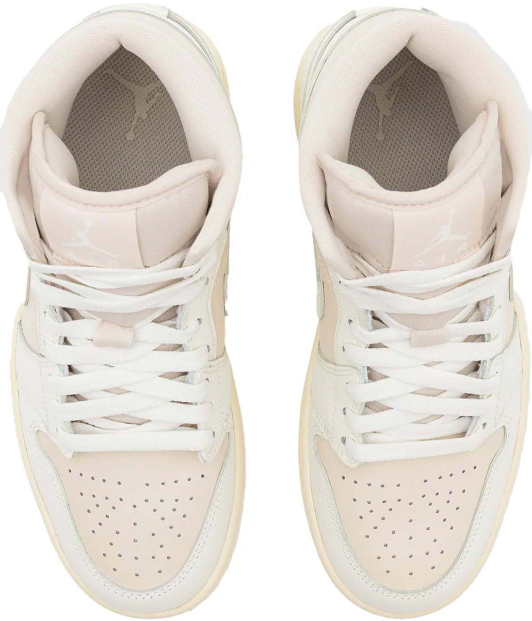 Nike Air Jordan 1 Mid Schoen Legend Light Brown (wmns) Blauw