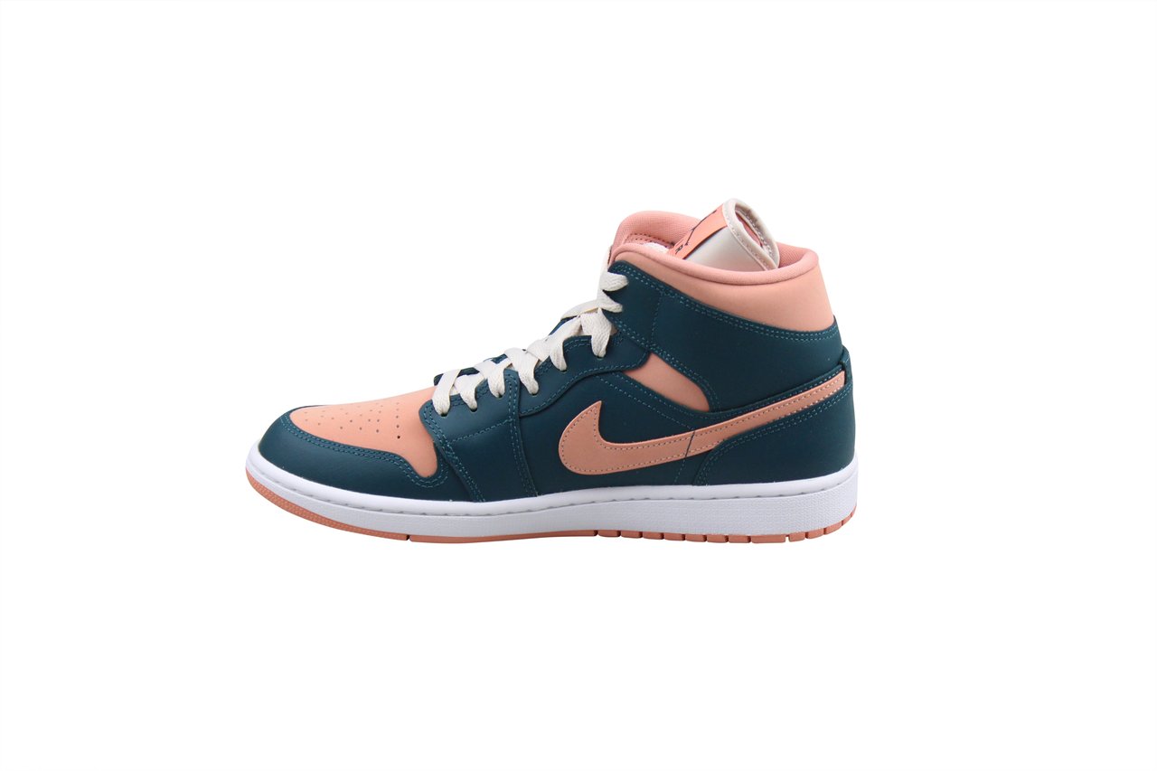 Nike Air Jordan 1 Mid 'Dark Teal' (W) Blauw