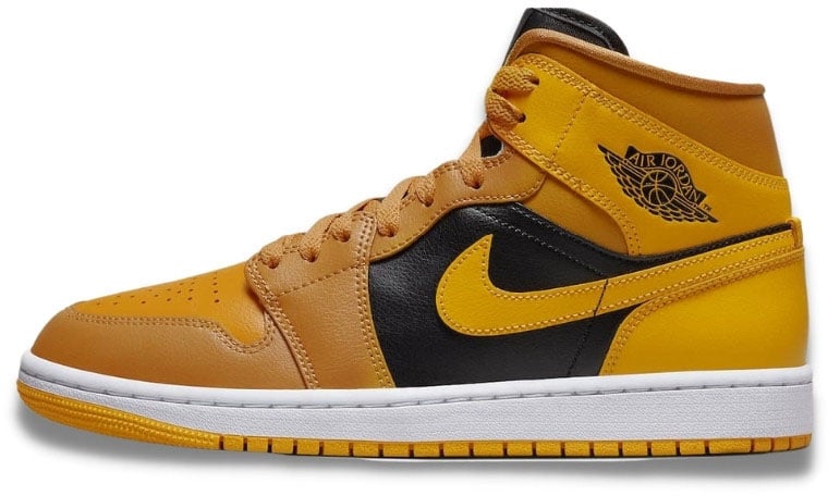 Nike Air Jordan 1 Mid Chutney Taxi Zwart