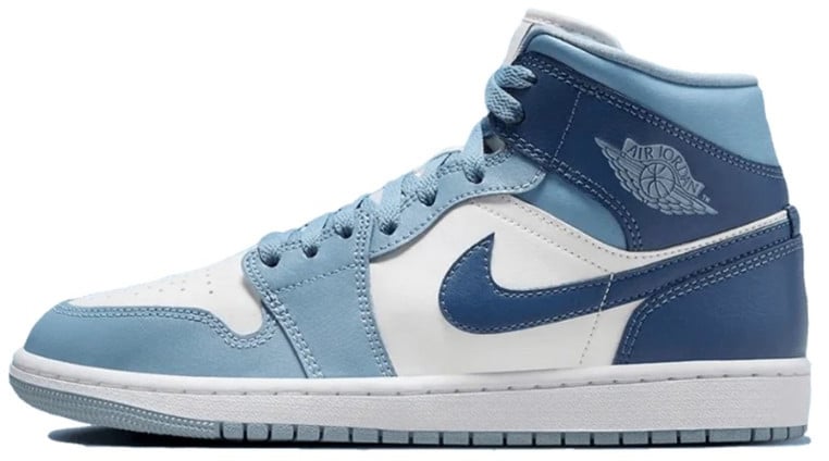 Nike Air Jordan 1 Mid Blue Blauw