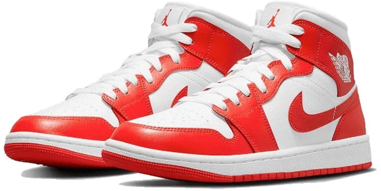 Nike Air Jordan 1 Mid Syracuse Rood