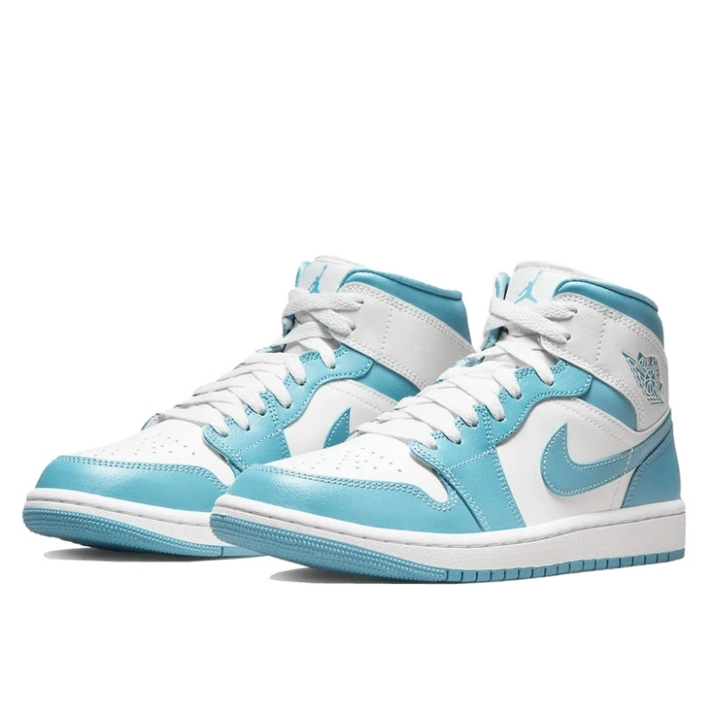 Nike Air Jordan 1 Mid UNC 2022 Wit