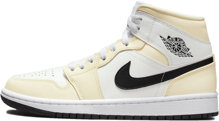 Nike Air Jordan 1 Mid Coconut Milk Wit