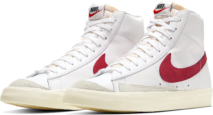 Nike Nike Blazer Mid 77 Vintage Brick Red Wit