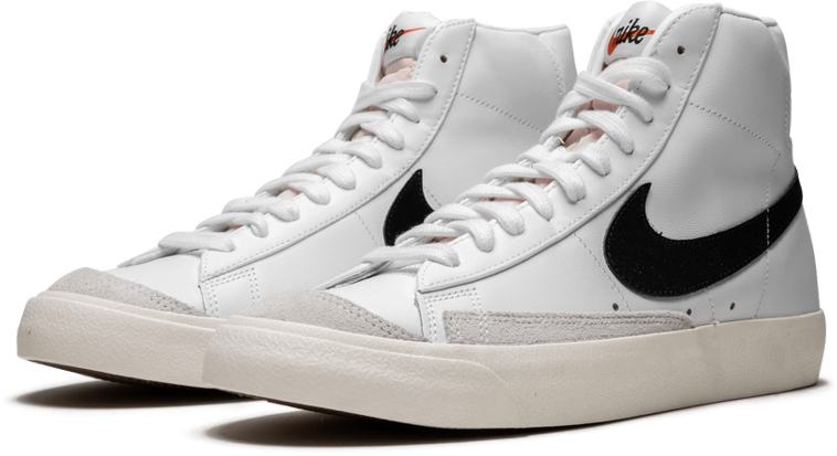 Nike Nike Blazer Mid '77 Vintage White Black Zwart