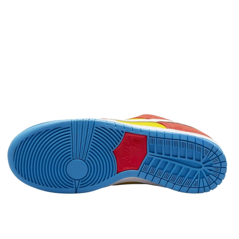 Nike Nike SB Dunk Low Pro Bart Simpson Rood