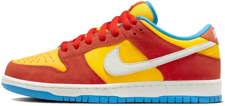 Nike Nike SB Dunk Low Pro Bart Simpson Rood
