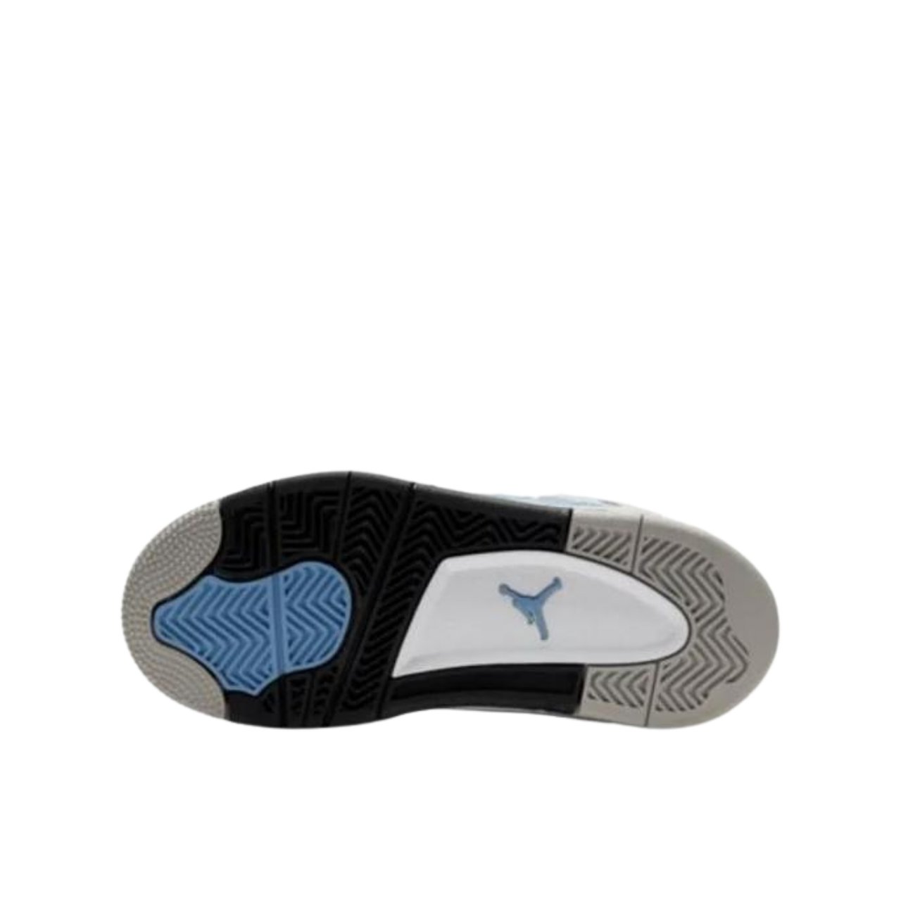 Nike Air Jordan 4 Retro University Blue Enfant Et Bébé Grijs