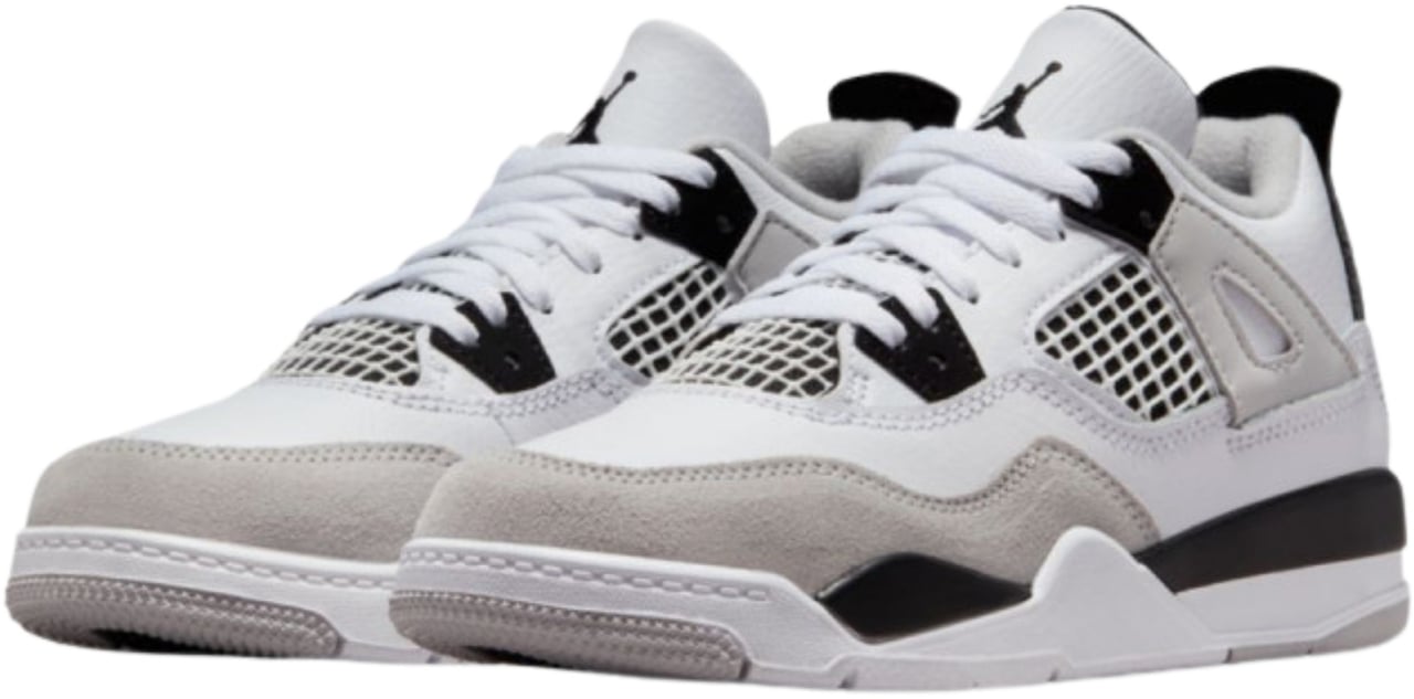 Nike Air Jordan 4 Retro Military Black Enfant et Bébé Wit