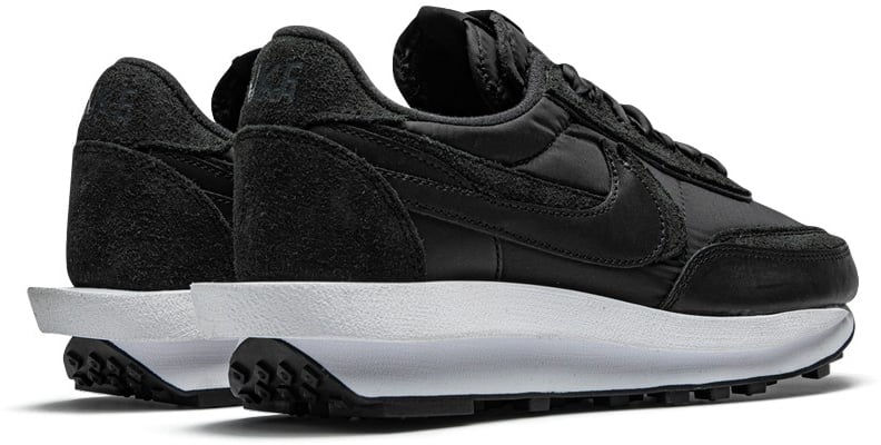 Nike Nike Sacai LD Waffle Triple Black Zwart