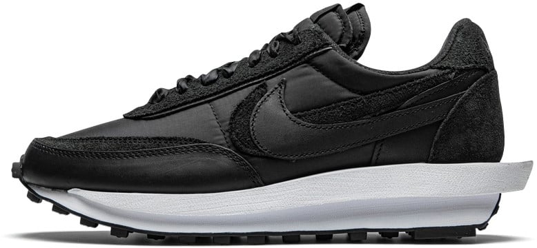 Nike Nike Sacai LD Waffle Triple Black Zwart