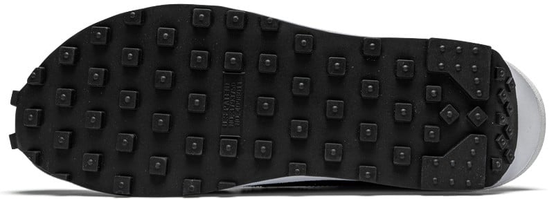 Nike Nike Sacai LD Waffle Triple Black Zwart