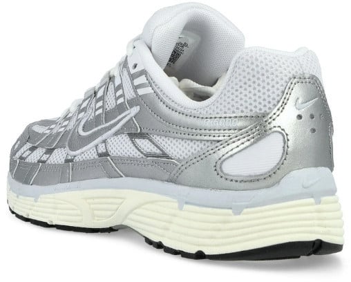 Nike P-6000 White Blue Tint Sail Metallic Silver Wit