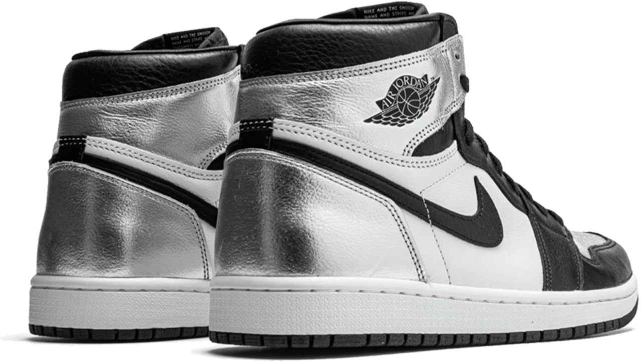 Nike Air Jordan 1 Retro High Silver Toe (W) Divers