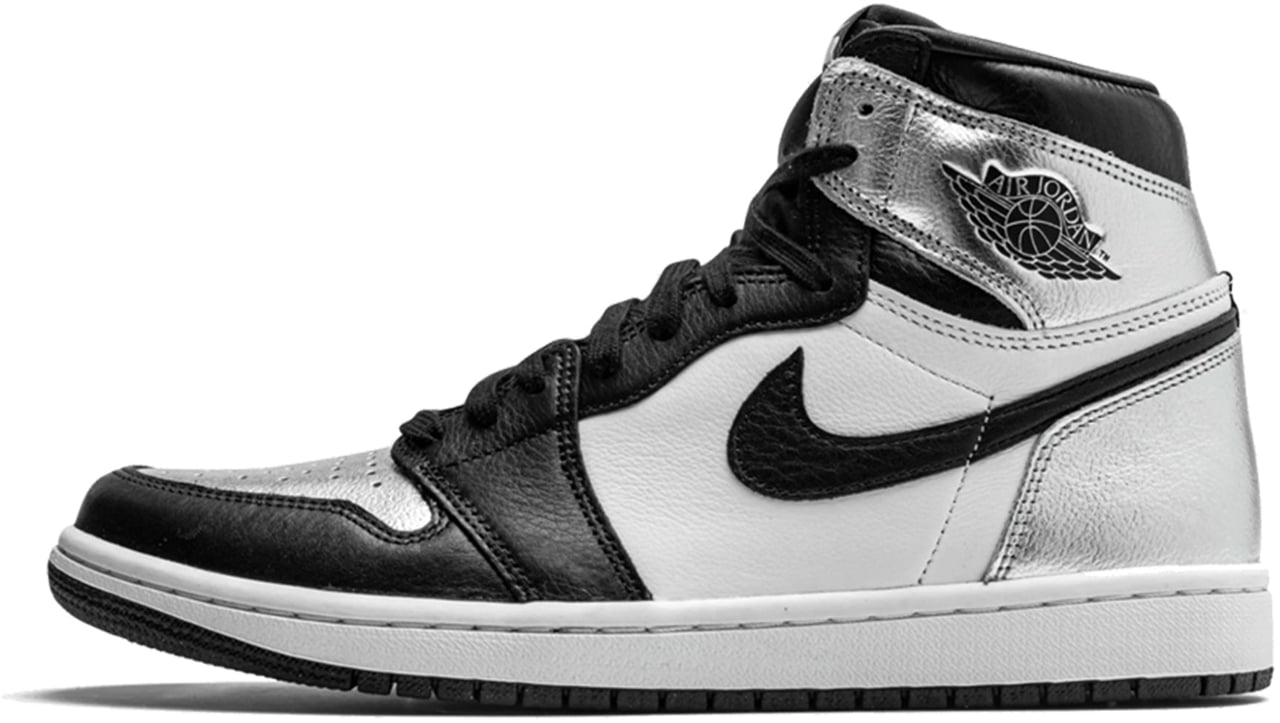 Nike Air Jordan 1 Retro High Silver Toe (W) Divers