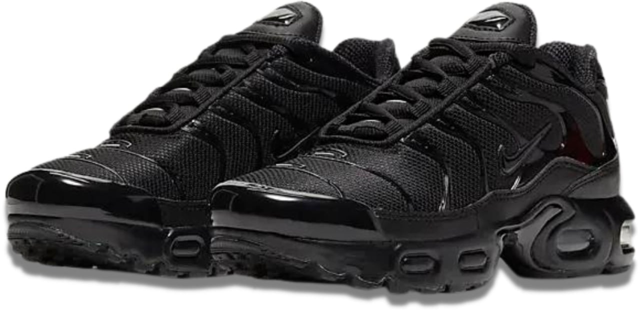 Nike Nike Air Max Plus Triple Black Enfant et Bébé Zwart