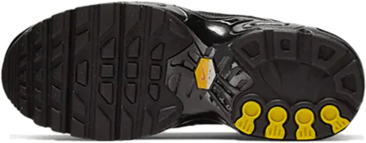 Nike Air Max Plus Triple Black Enfant et Bébé Zwart