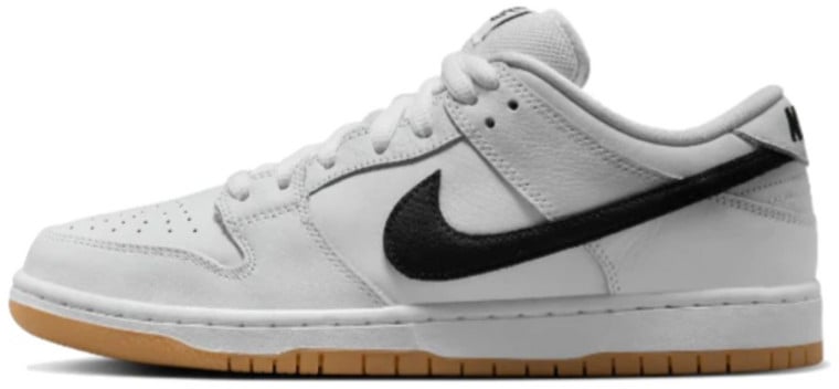 Nike Nike SB Dunk Low Pro ISO White Gum Grijs