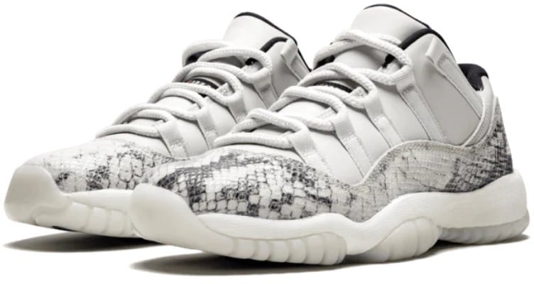 Nike Air Jordan 11 Retro Low Snake Light Bone Wit