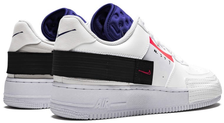 Nike Nike Air Force 1 Low Type Zwart
