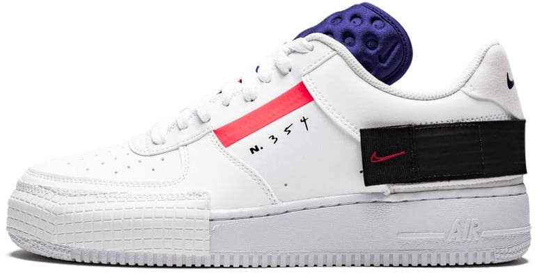 Nike Nike Air Force 1 Low Type Zwart