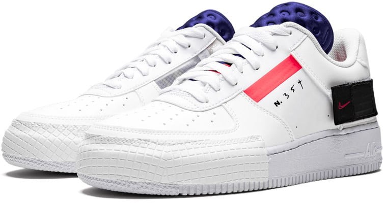 Nike Nike Air Force 1 Low Type Zwart