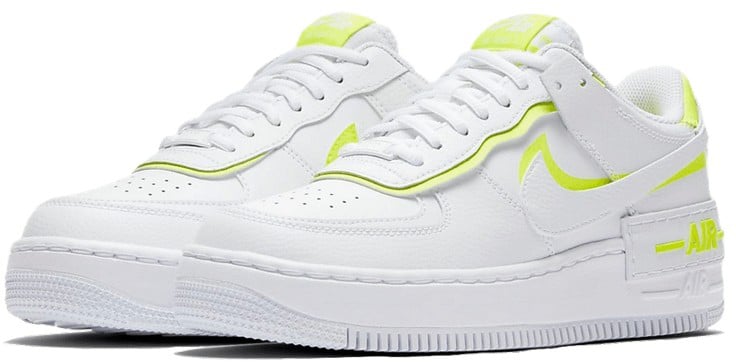 Nike Nike Air Force 1 Shadow White Lemon Venom Wit