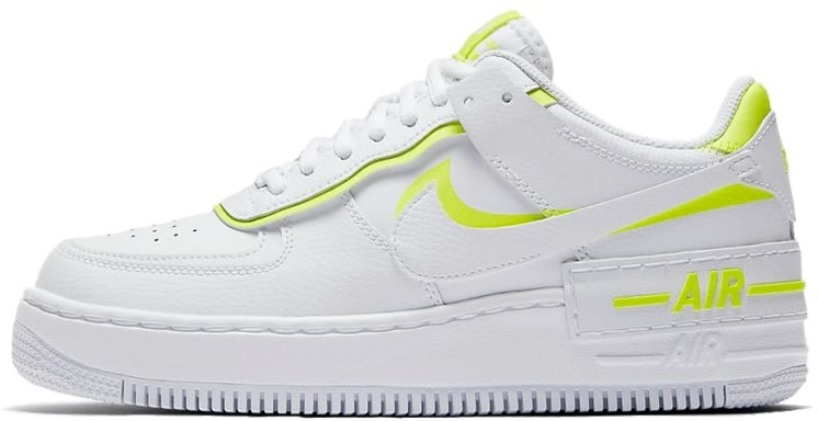 Nike Nike Air Force 1 Shadow White Lemon Venom Wit