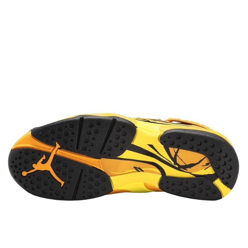 Nike Air Jordan 8 Taxi Yellow Black Zwart