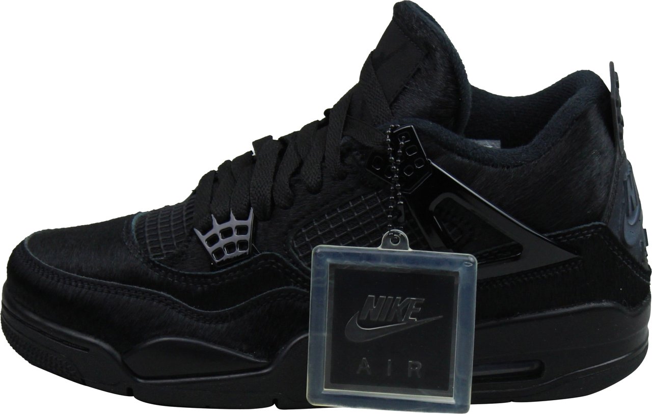 Nike Jordan 4 X Olivia Kim 'No Cover' Zwart