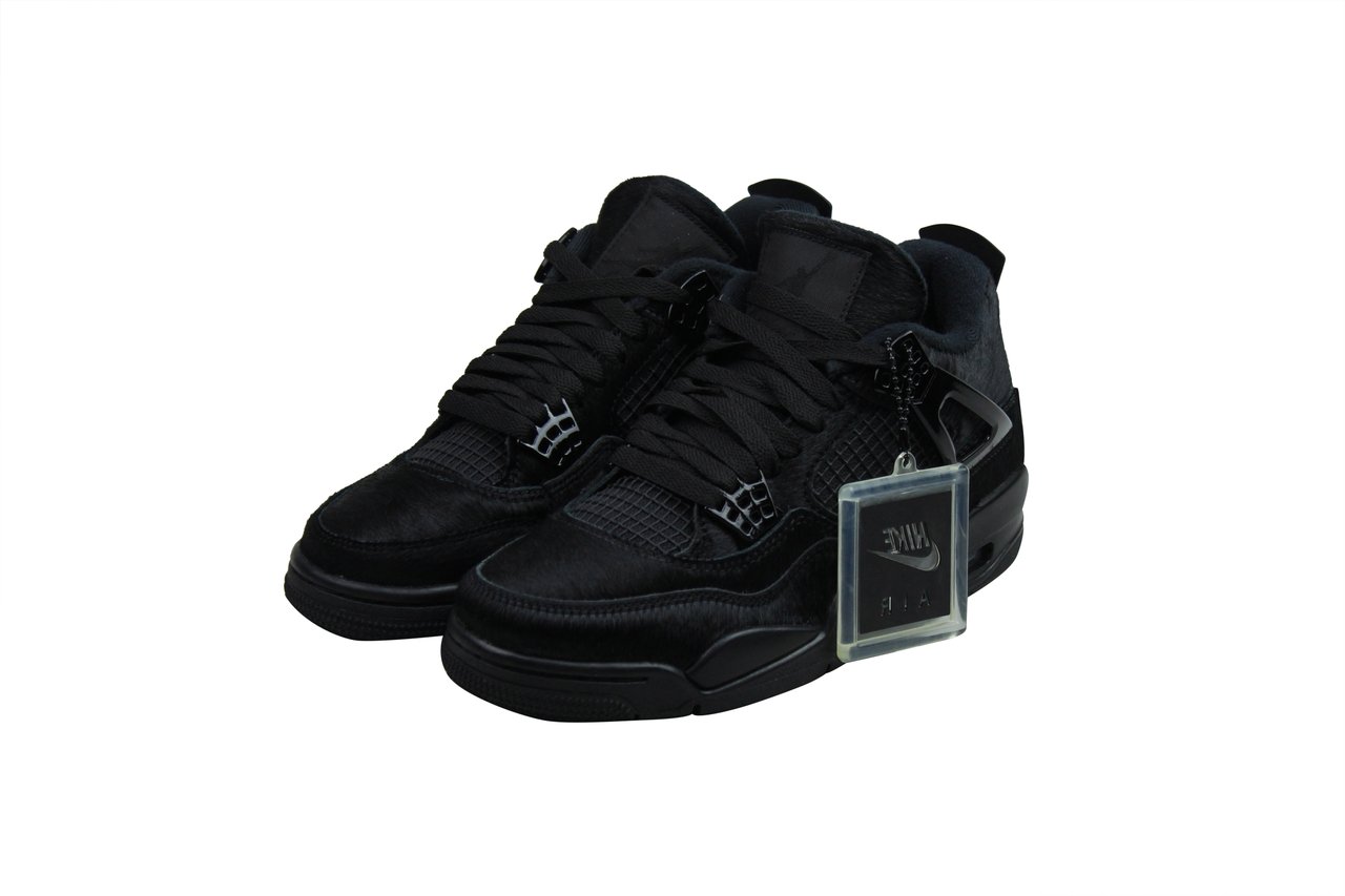 Nike Jordan 4 X Olivia Kim 'No Cover' Zwart