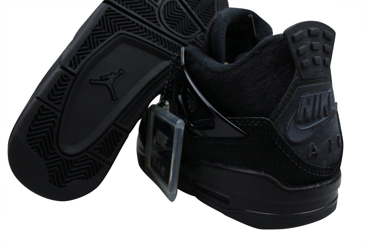 Nike Jordan 4 X Olivia Kim 'No Cover' Zwart