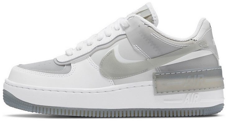 Nike Nike Air Force 1 Shadow SE White Particle Grey Wit