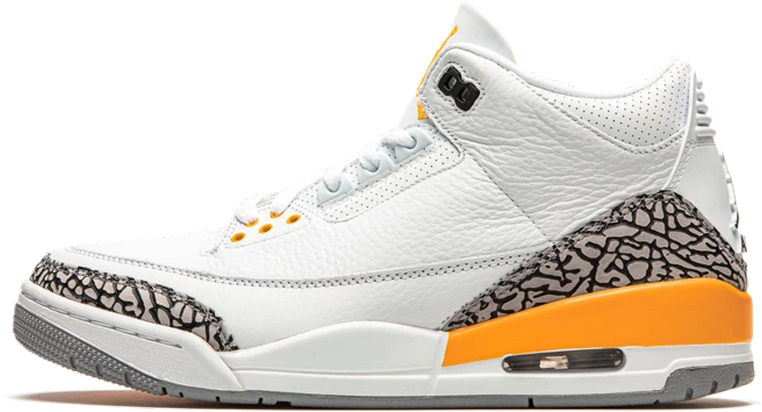 Nike Air Jordan 3 Retro Laser Orange Wit