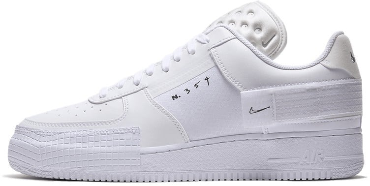 Nike Nike Air Force 1 Drop Type Triple White Wit