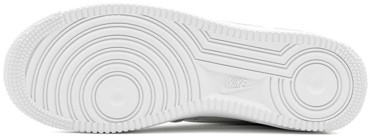 Nike Nike Air Force 1 Metallic Silver Chrome Wit