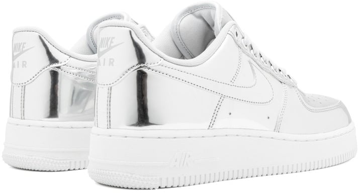 Nike Nike Air Force 1 Metallic Silver Chrome Wit