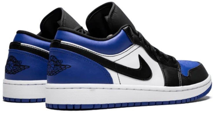 Nike Air Jordan 1 Low Royal Toe Zwart