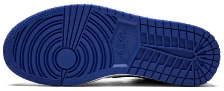 Nike Air Jordan 1 Low Royal Toe Zwart